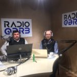 Foto "Radio Qərb"in canlı efirində çəkilib