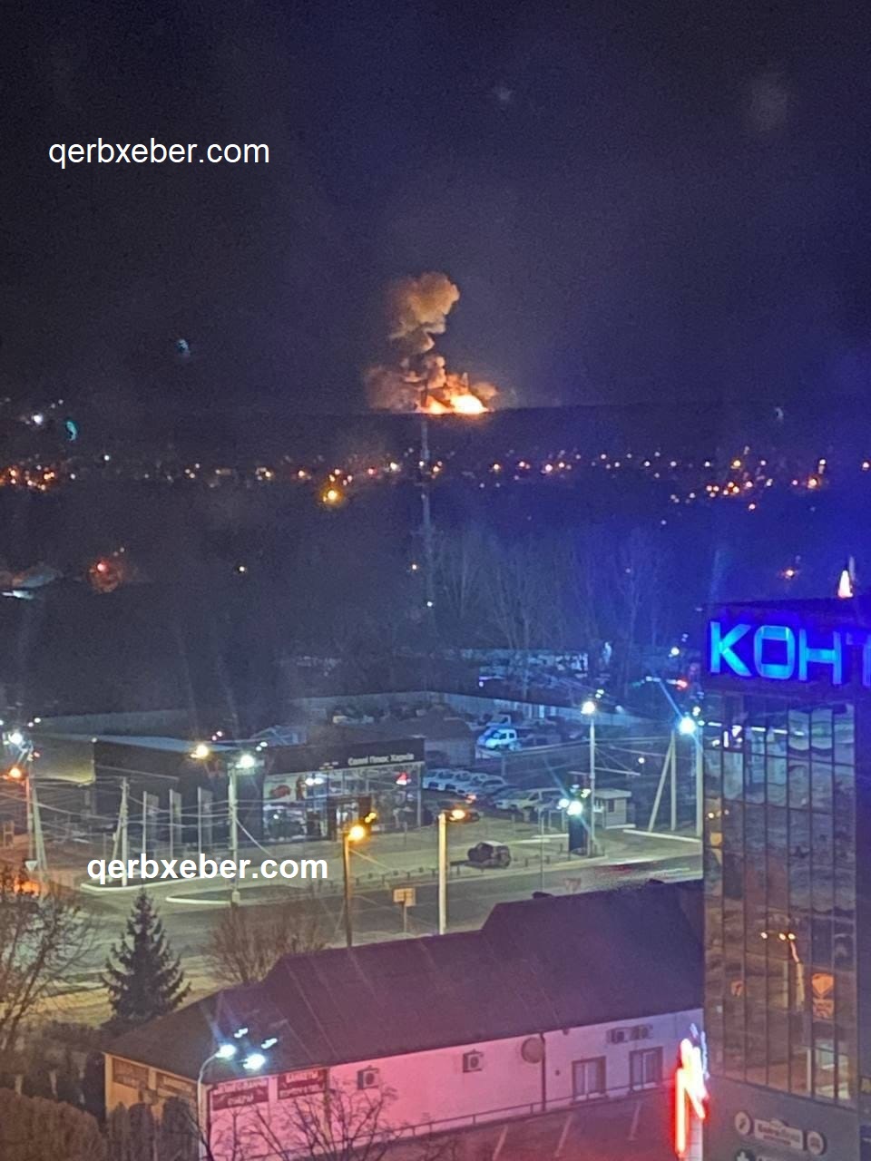 Xarkovda partlayış anı