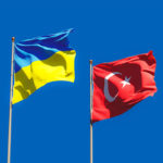 Ukraine turkey flags