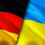 Germany ukraine flags