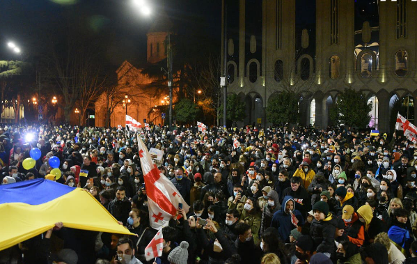 Protests in georgia