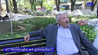 Qazaxda sorğu: 27 sentyabr nə günüdür?
