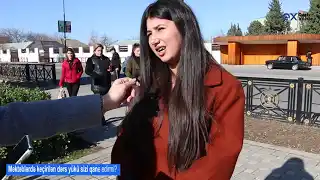 Qazaxda sorğu: Ümumtəhsil məktəblərində keçirilən dərs yükü sizi qane edirmi?