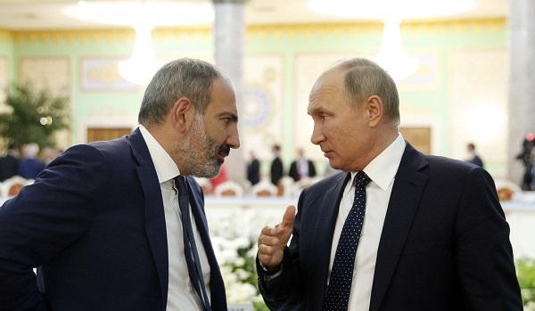 Putin pashinyan n