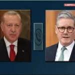 Erdoğan starmer tel