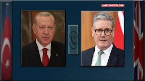 Erdoğan starmer tel