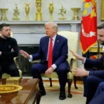 Zelenski tramp qalmaqal