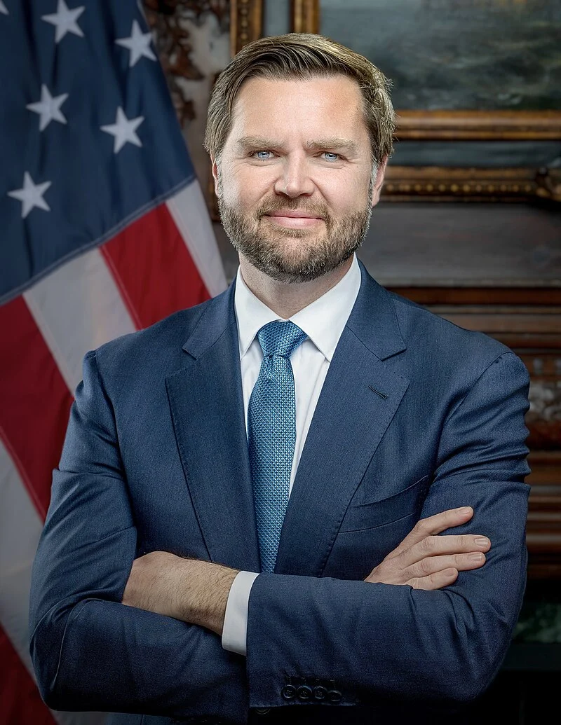 January 2025 official vice presidential portrait of jd vance