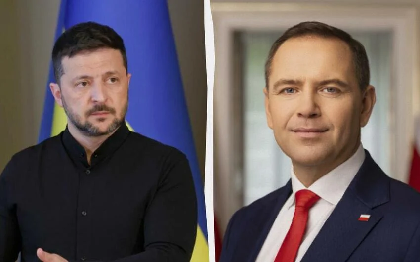 Zelenski polşa prezidenti