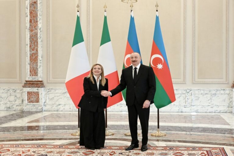 Aliyev meloni