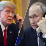 Tramp Putin telefon