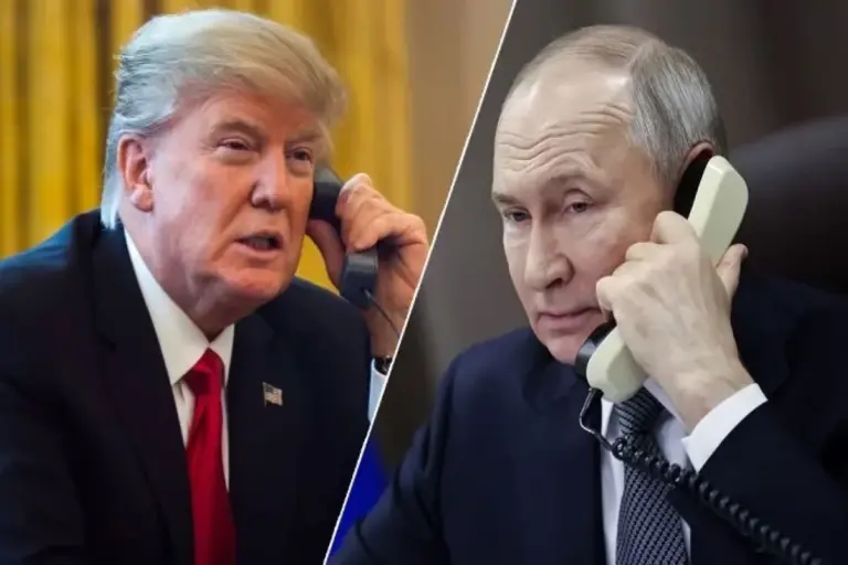 Tramp Putin telefon