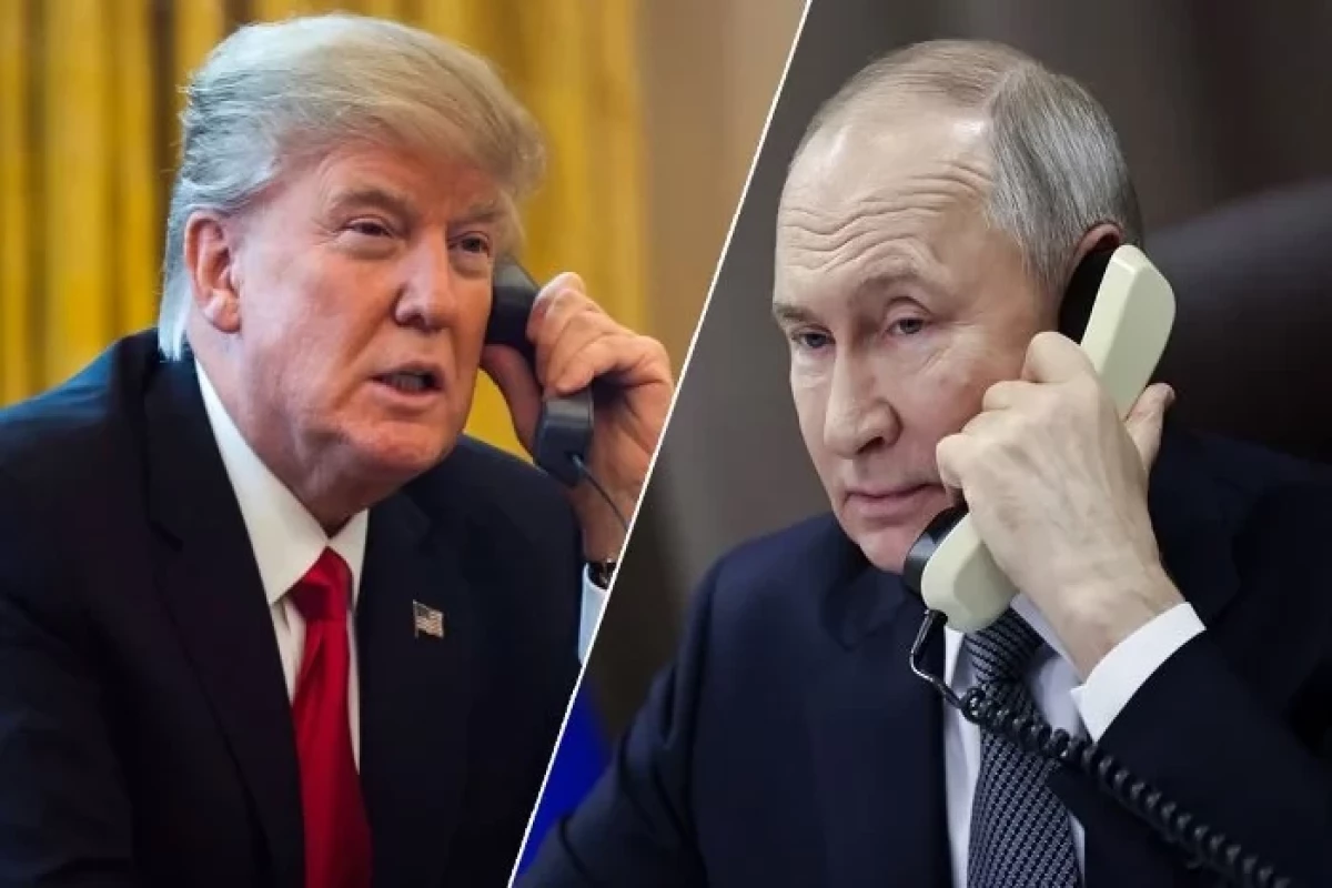 Tramp Putin telefon