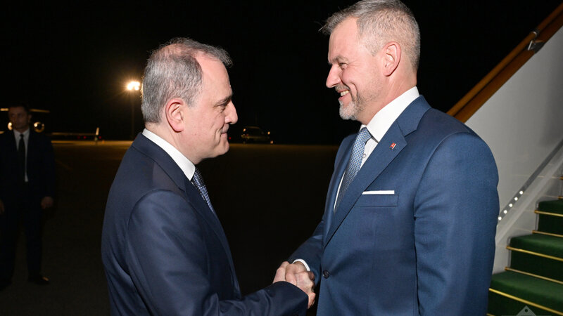 Slovakiya Prezidenti  Azərbaycana rəsmi səfərə gəlib